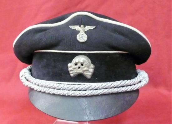 ALLGEMEINE SS OFFICERS VISOR CAP