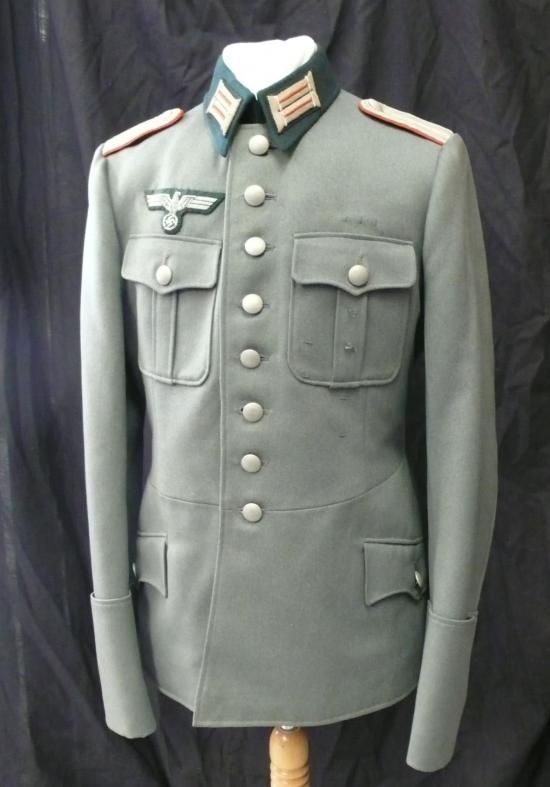 WEHRMACHT ARTILLERY OFFICERS TUNIC