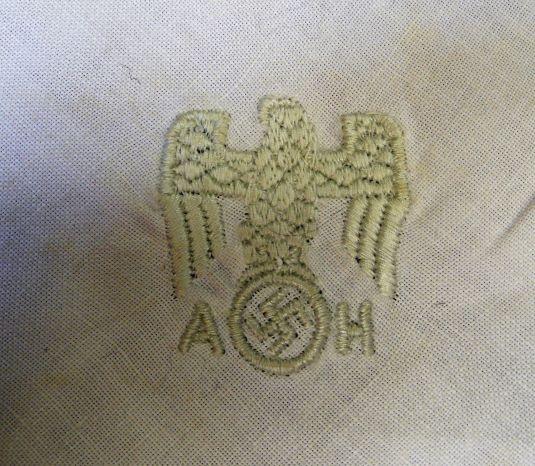 ADOLF HITLER LINEN NAPKIN.