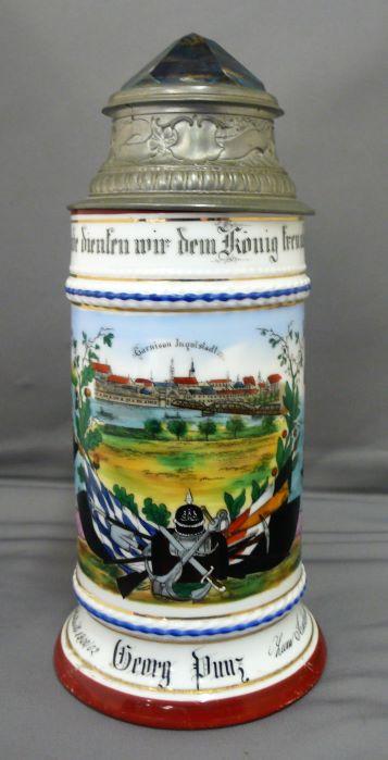 BAYERISCHES  RESERVIST'S STEIN