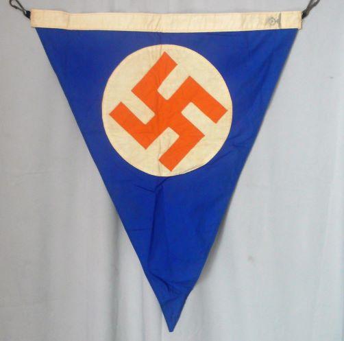 ICELANDIC NATIONAL SOCIALIST BANNER.