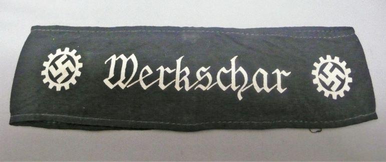 THIRD REICH DAF BRASSARD.