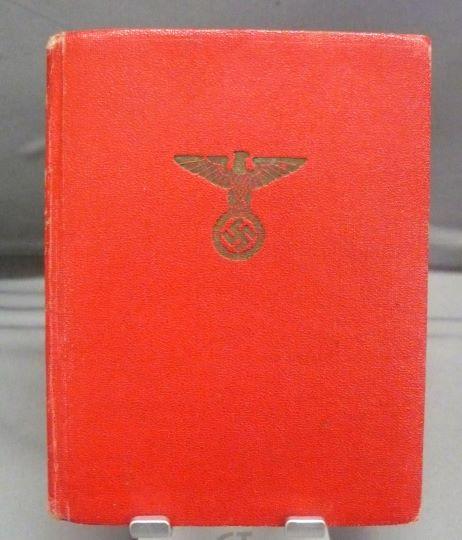 NSDAP 1938 PARTYBOOK