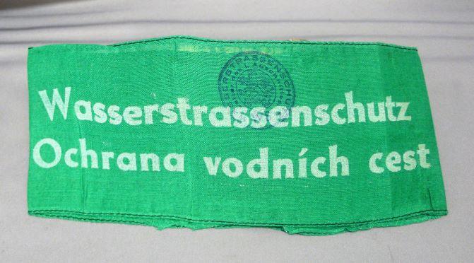 THIRD REICH PROTECTORATE OF BOHEMIA & MORAVIA POLICE ARMBAND