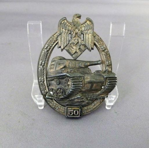 50 PANZER ASSAULT BADGE