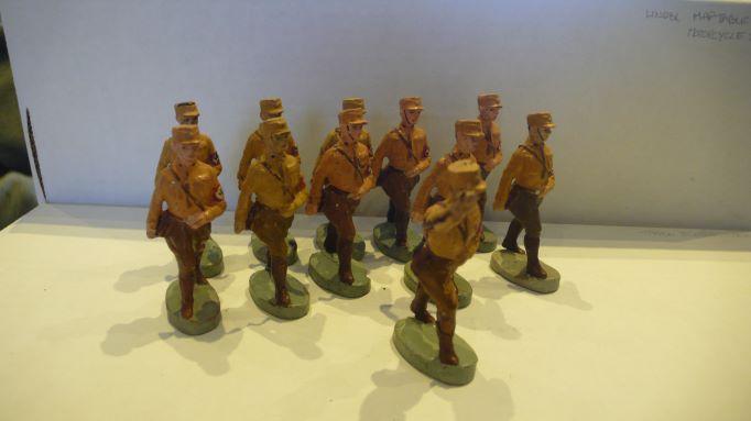 ELASTOLIN WW2 SA FIGURES.