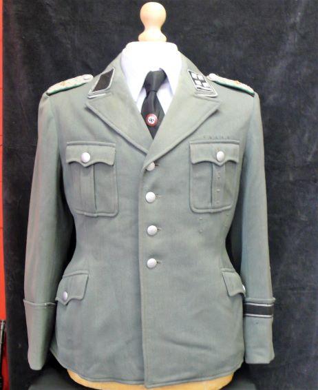 SS-OBERSTURMBANNFUHRER PAUL ZAPP'S SERVICE TUNIC