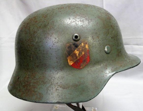 KREIGSMARINE M35 DOUBLE DECAL HELMET