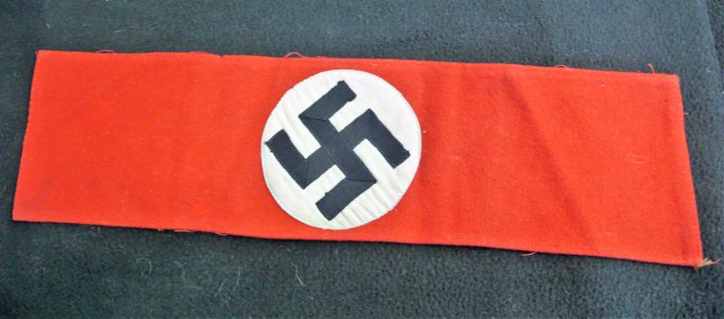 NSDAP WOOLEN BRASSARD