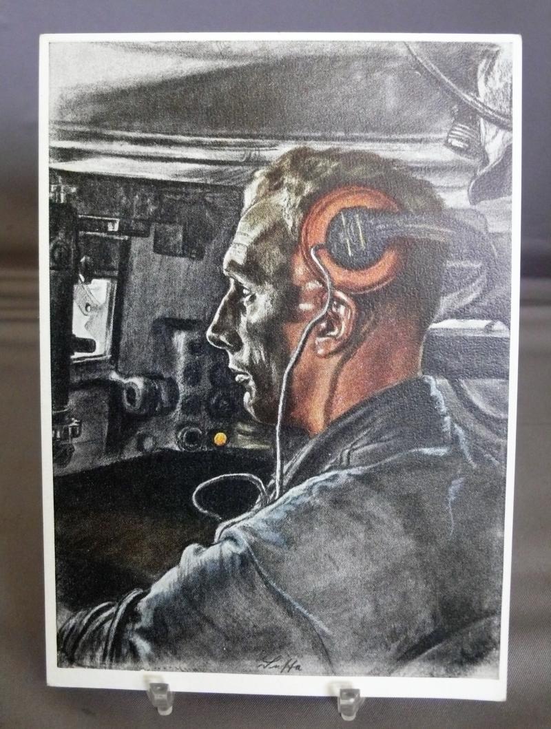 WILLRICH POSTCARD OF A PANZER TANK DRIVER