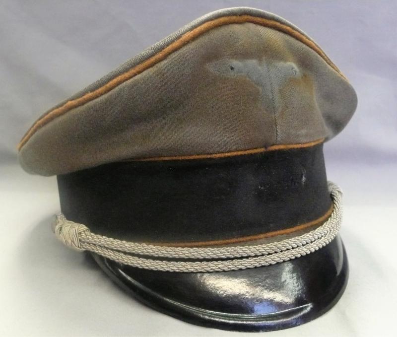 Antiquities of the Reich | WAFFEN SS OFFICERS VISOR CAP