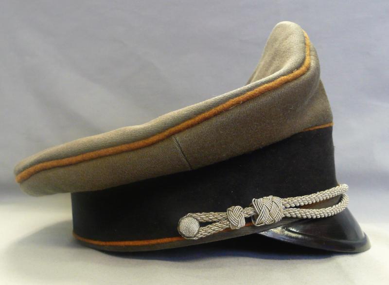WAFFEN SS OFFICERS VISOR CAP