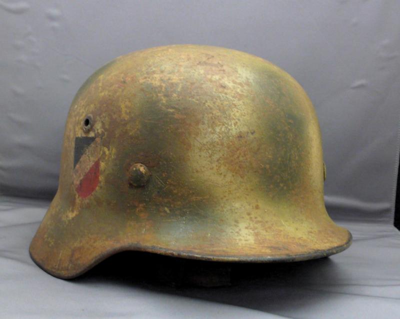 WEHRMACHT M35 D/D CAMOUFLAGE HELMET