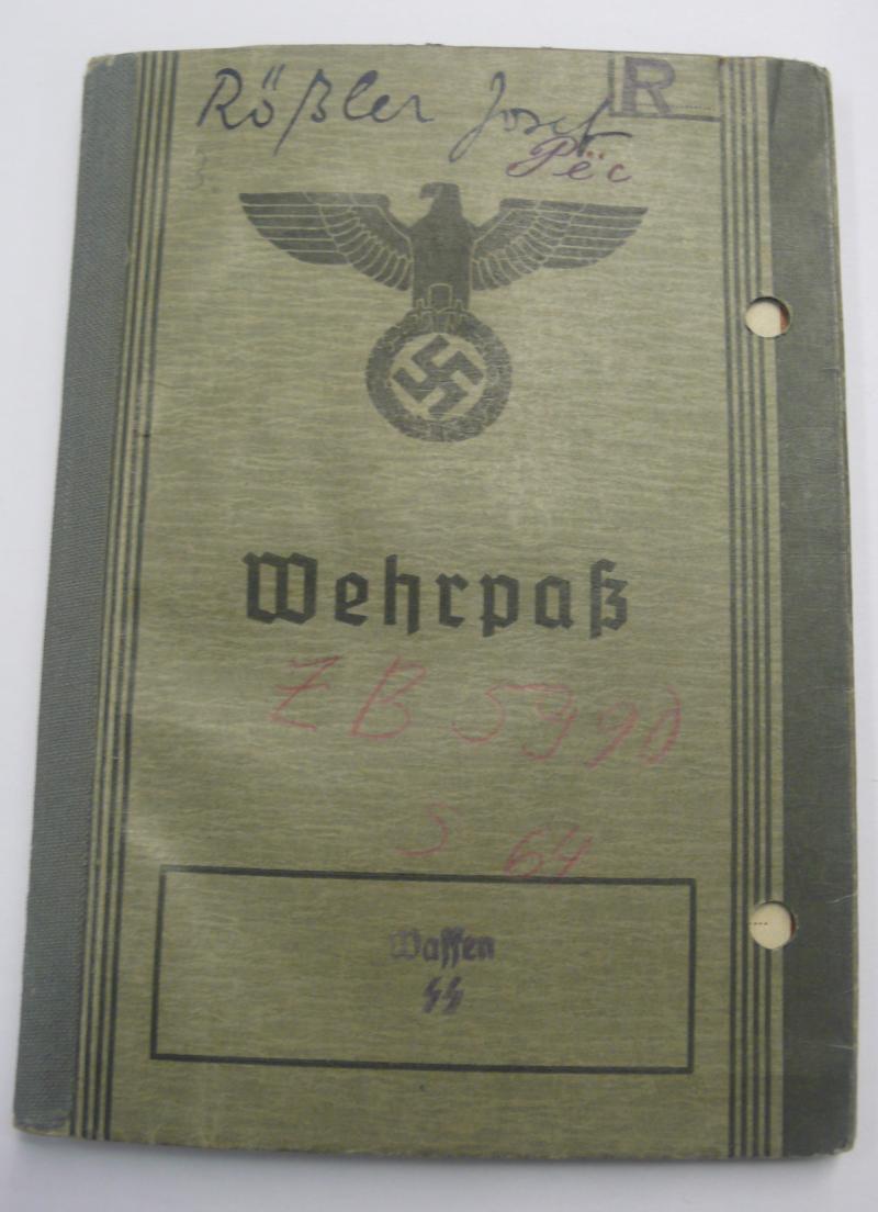 WAFFEN SS WEHRPASS