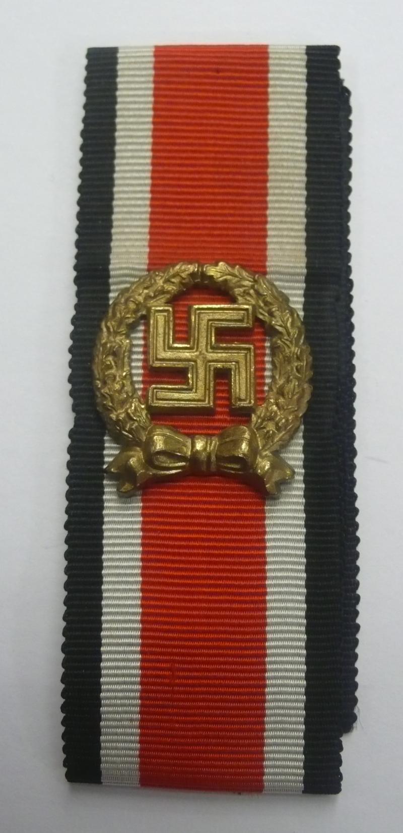 WEHRMACHT HONOUR ROLL CLASP (Ehrenblattspange)