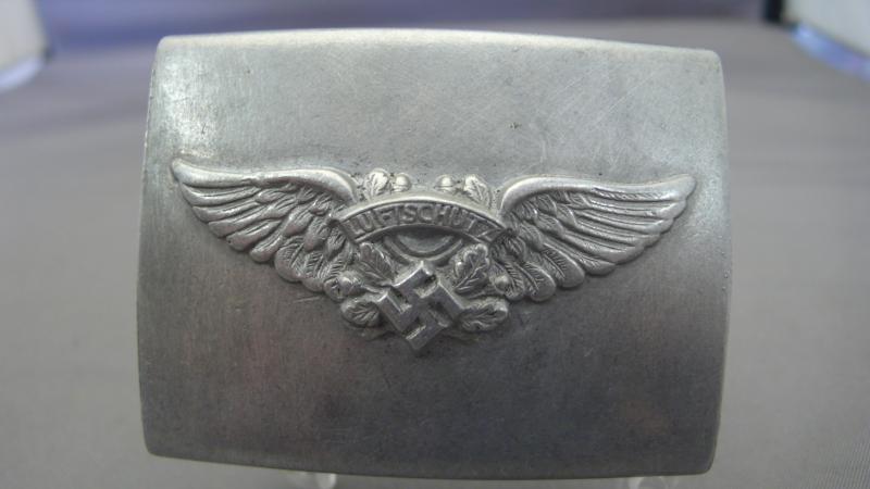 LUFTSCHUTZ ALUMINIUM BUCKLE