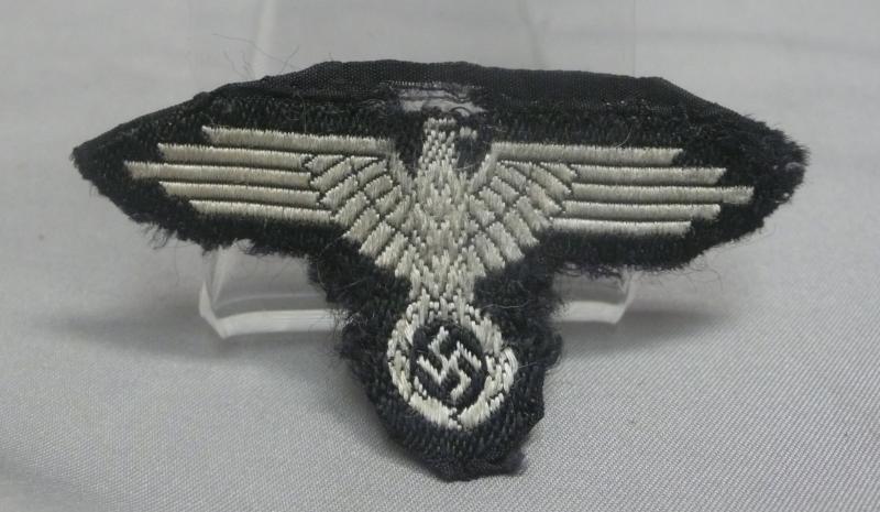 WAFFEN SS  CLOTH BEVO CAP EAGLE